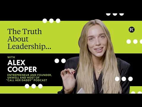 Alex Cooper in a published interview