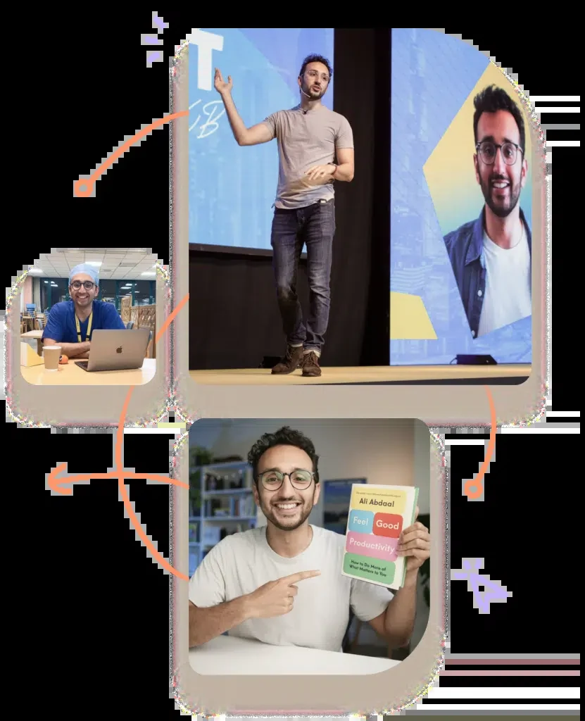 Ali Abdaal, photograph from the linked publication