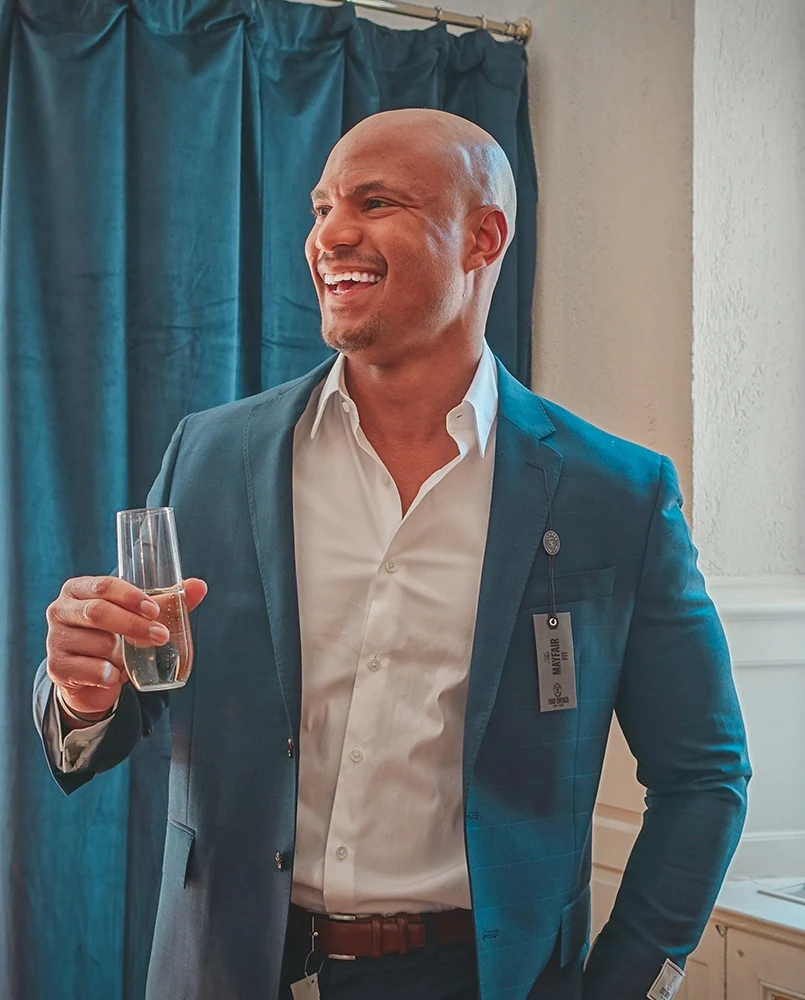 Brandon Carter wearing clothes, published photograph 3