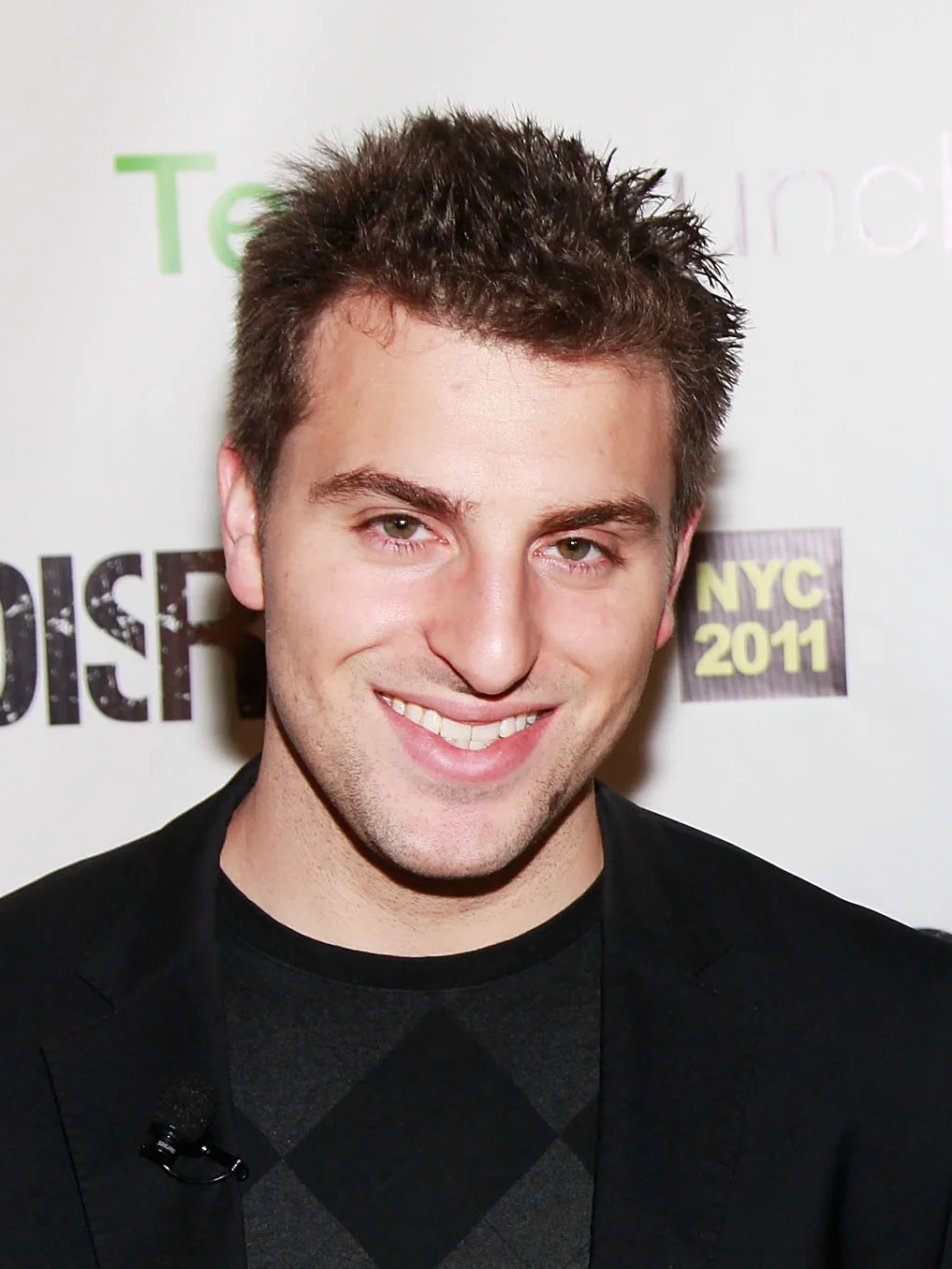Brian Chesky: Brian Chesky and Travis Kalanick (cropped).