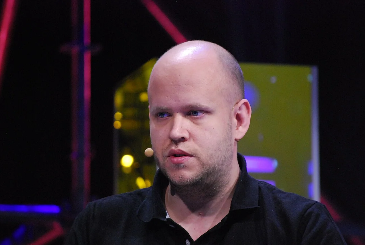 Daniel Ek, event or editorial photograph