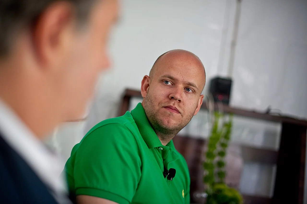 Daniel Ek, event or editorial photograph