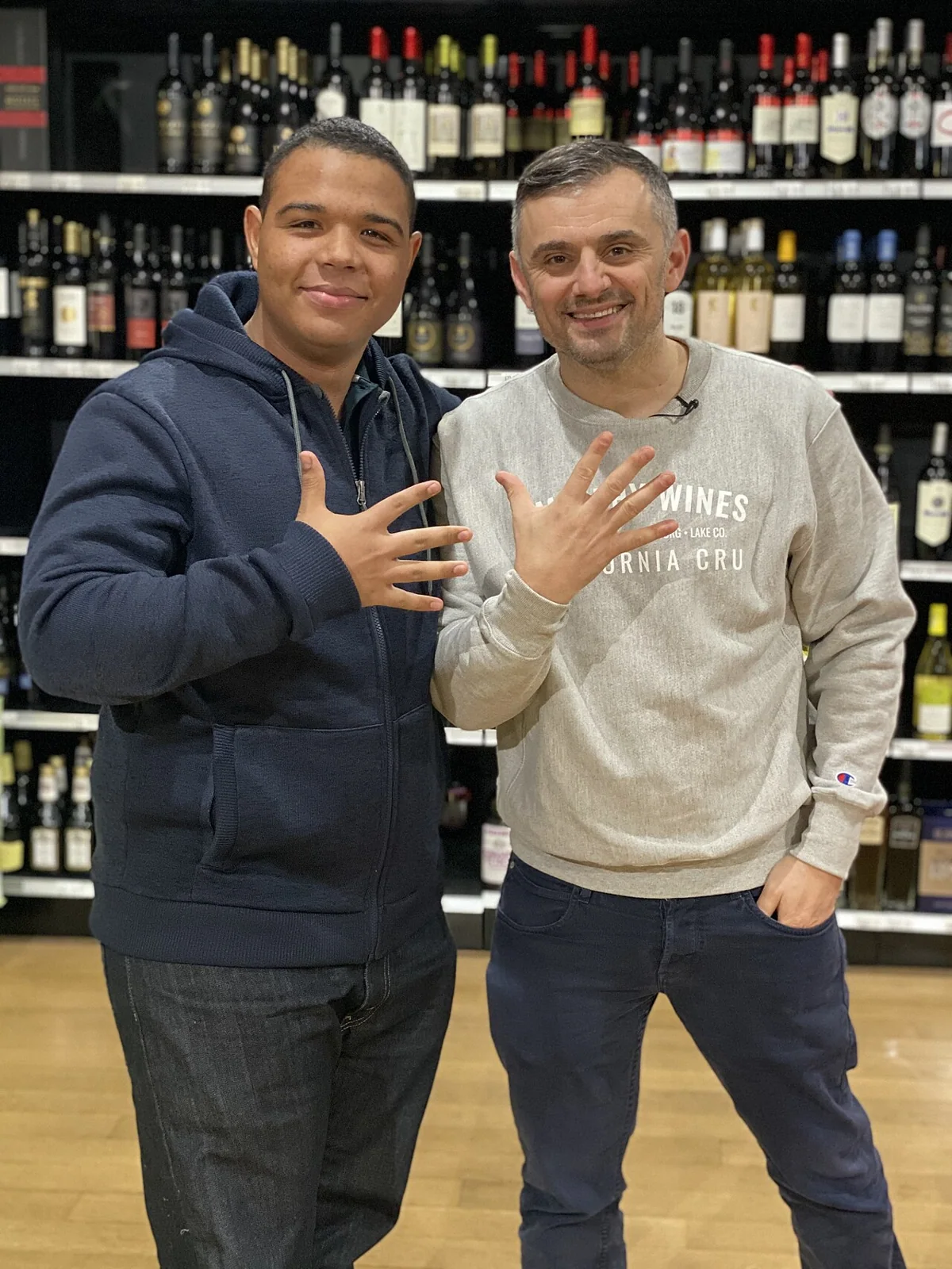 Gary Vaynerchuk: Alberto DeJesus and Gary Vaynerchuk.