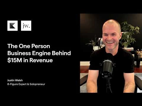 Justin Welsh in a published interview