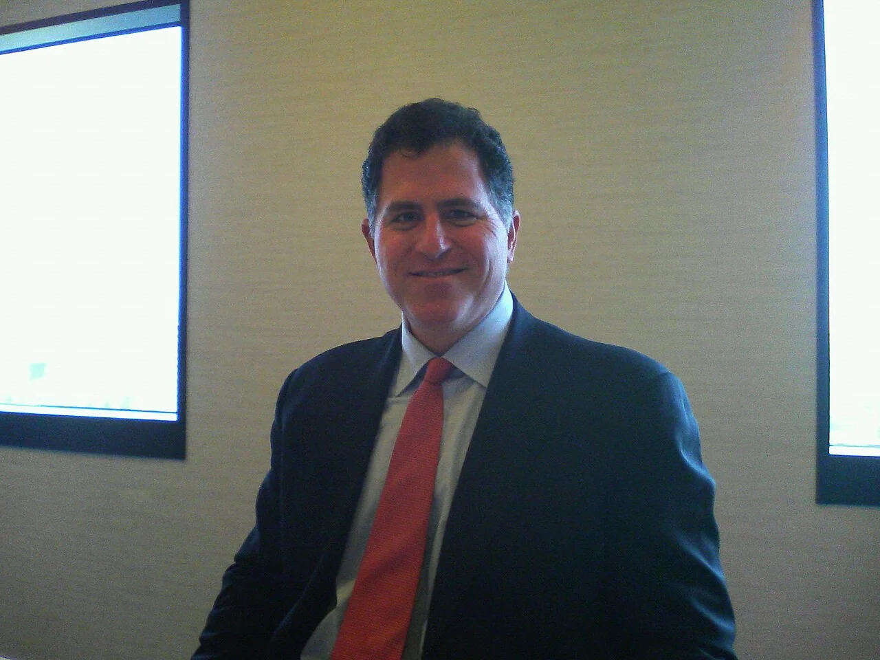 Michael Dell, event or editorial photograph