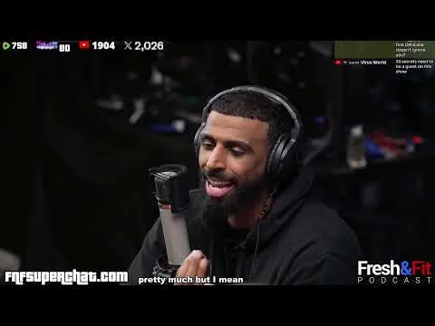 Myron Gaines in an interview published by FreshandFit.