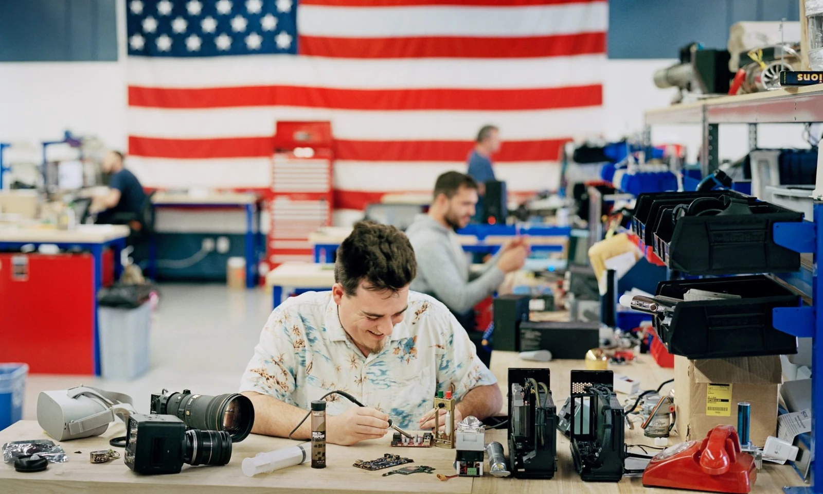 Palmer Luckey, photograph from the linked publication