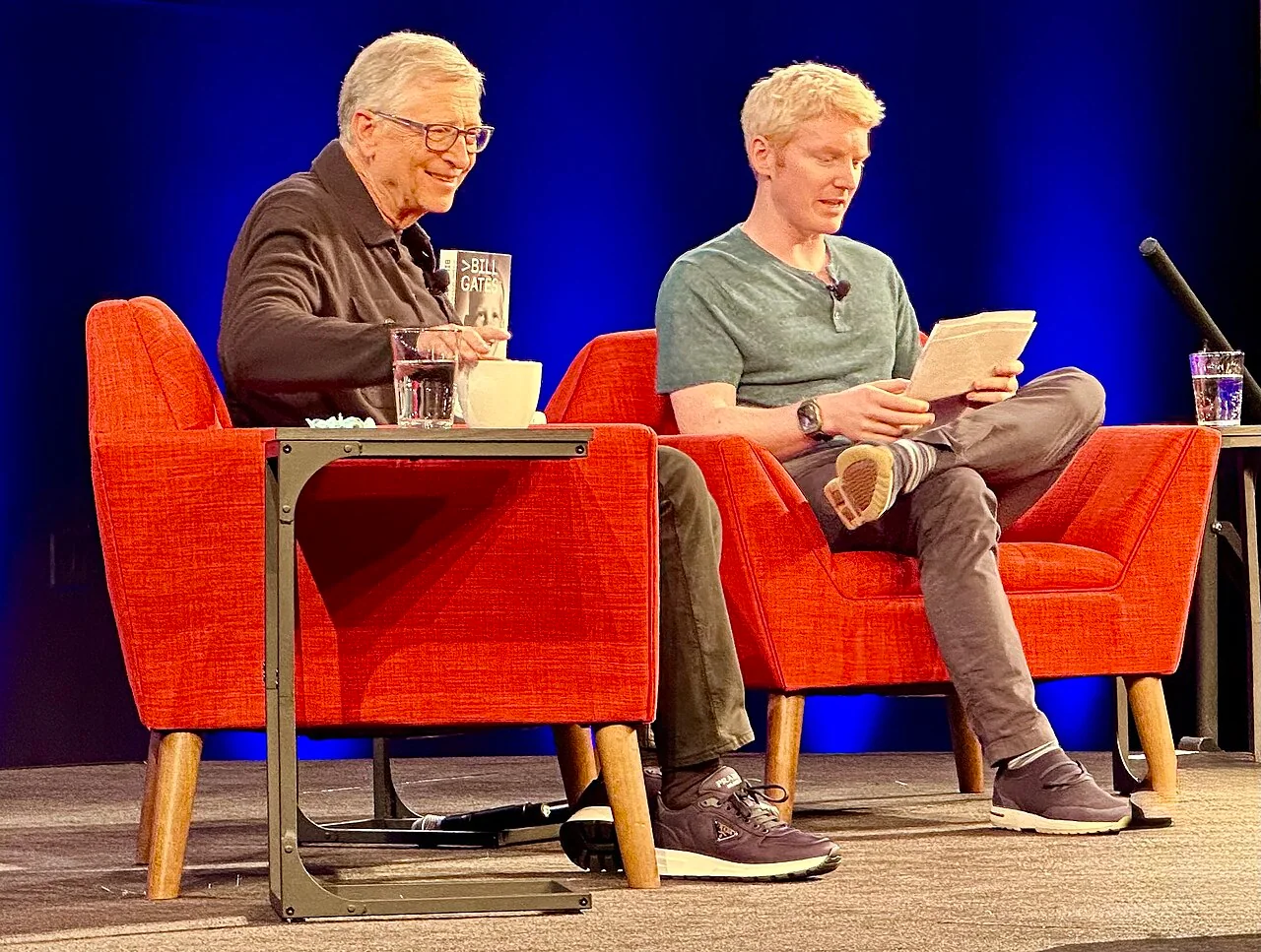 Patrick Collison, event or editorial photograph