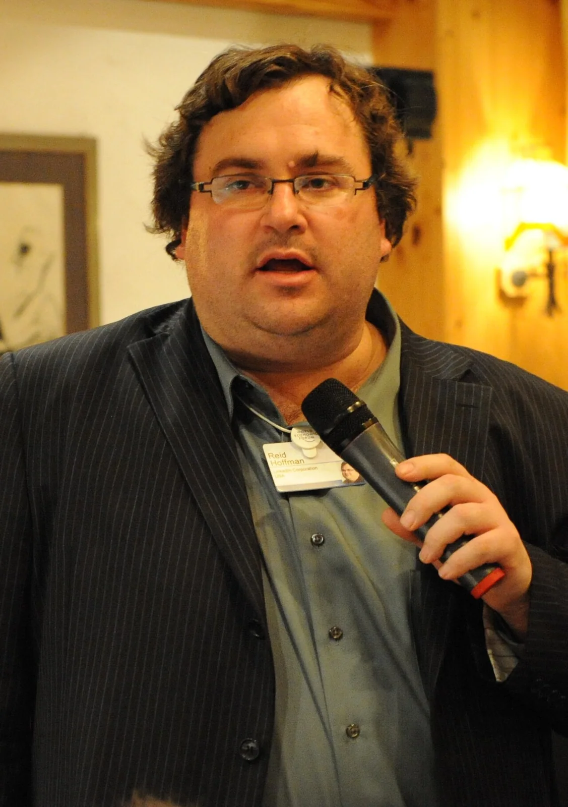 Reid Hoffman, event or editorial photograph