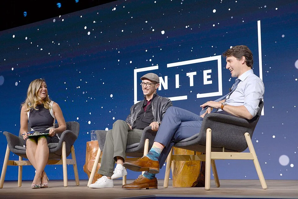 Tobias Lütke: Amber Mac Justin Trudeau.