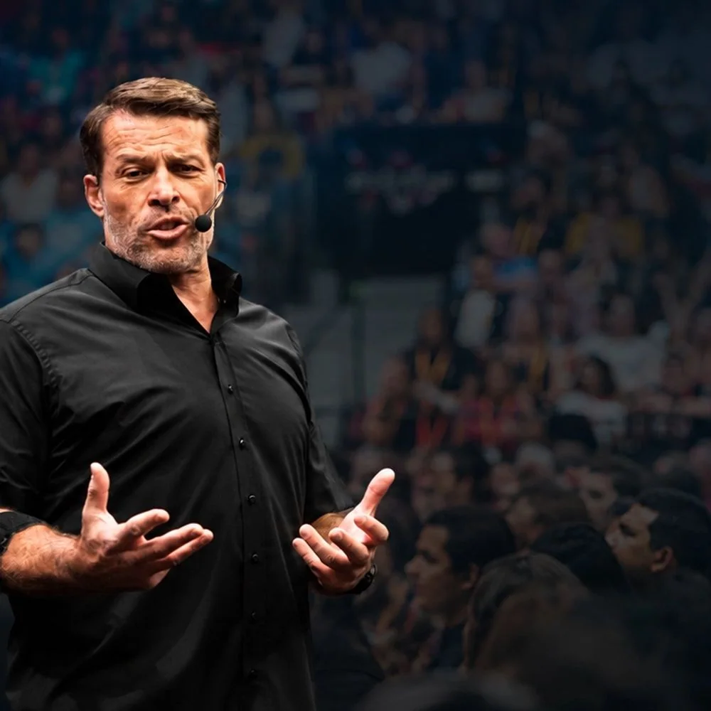 Tony Robbins, photograph from the official publication