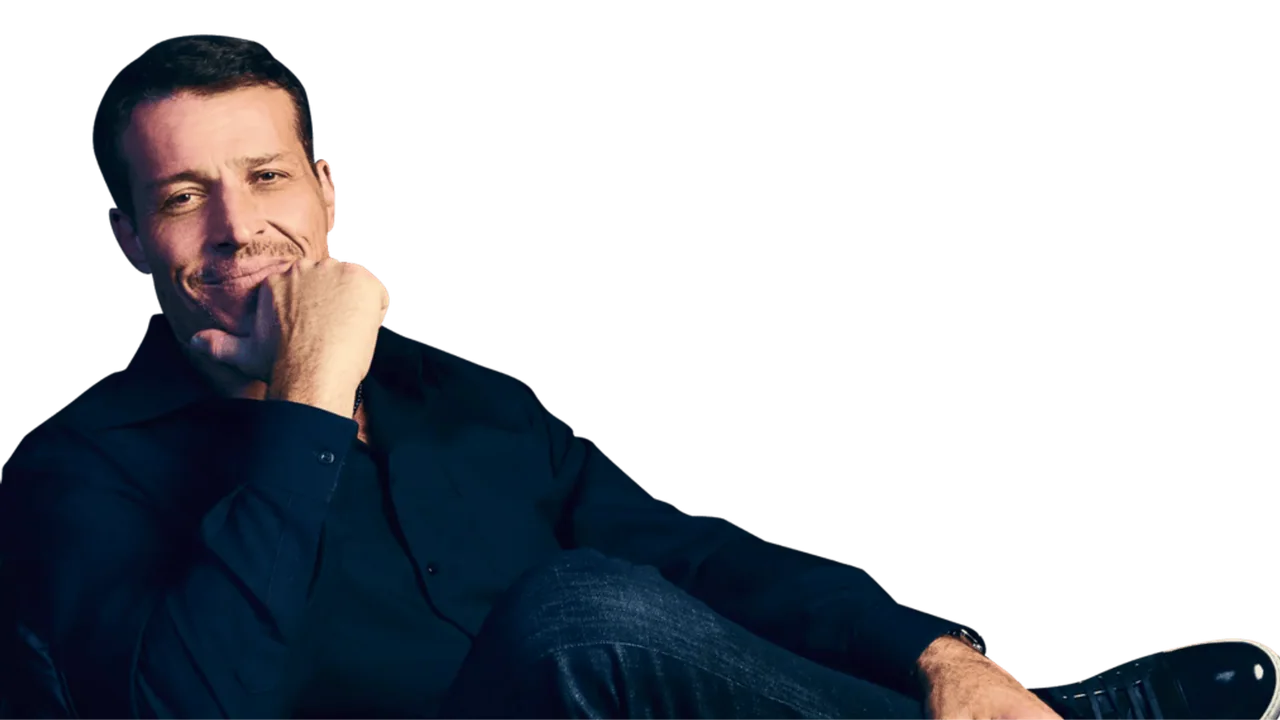 Tony Robbins, photograph from the official publication